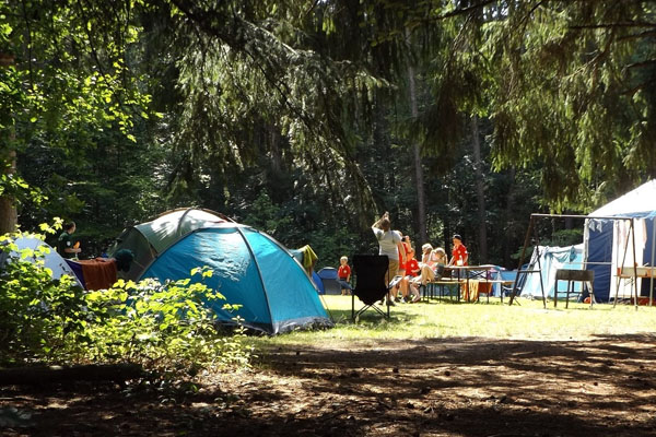Camping en famille