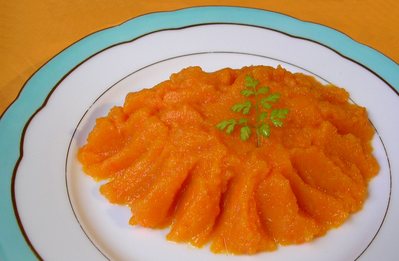 purée de carottes